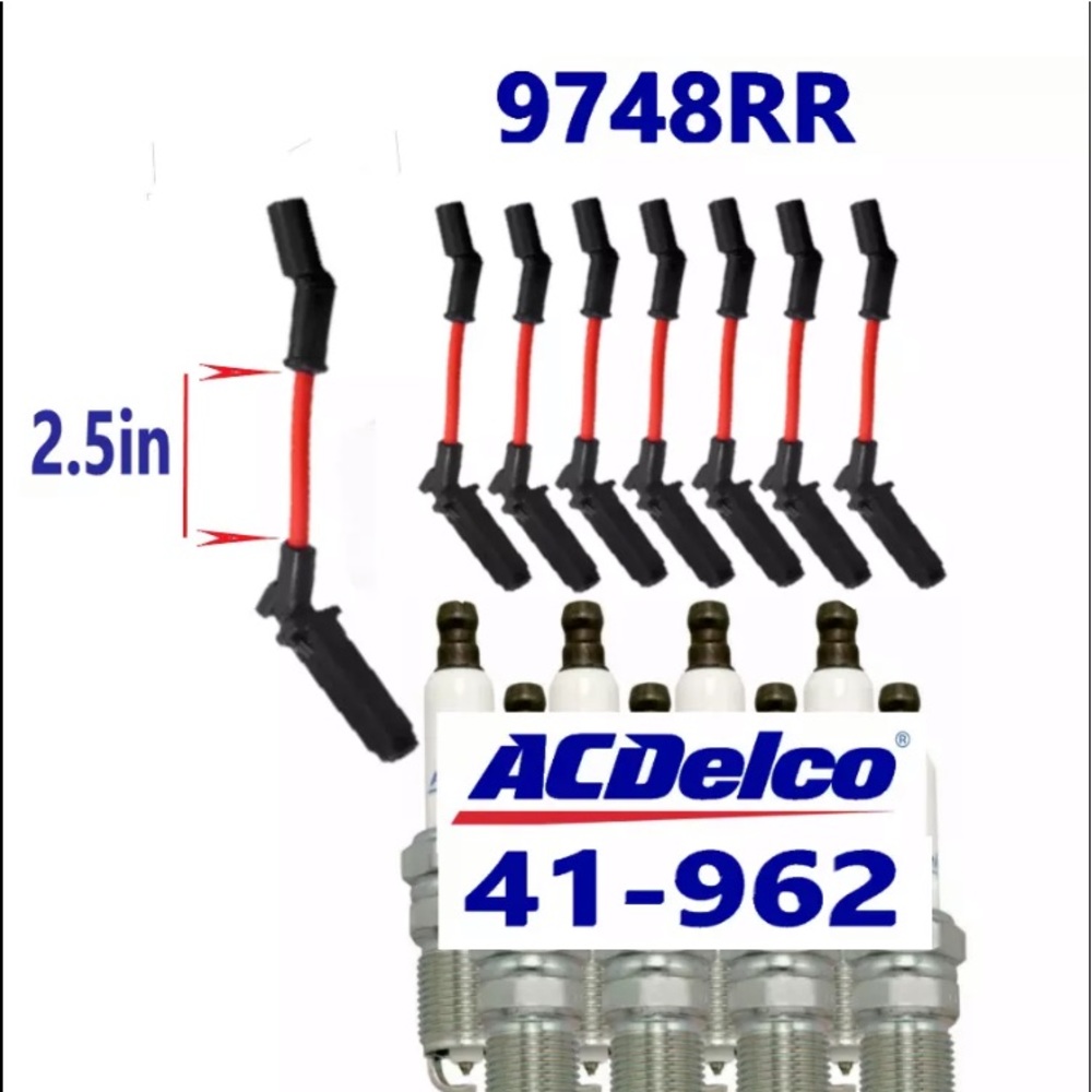 1990-2019 Spark Plugs and Wires for GM vehicles